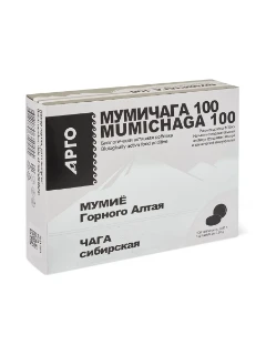 Мумичага 100, таблетки, 100 шт