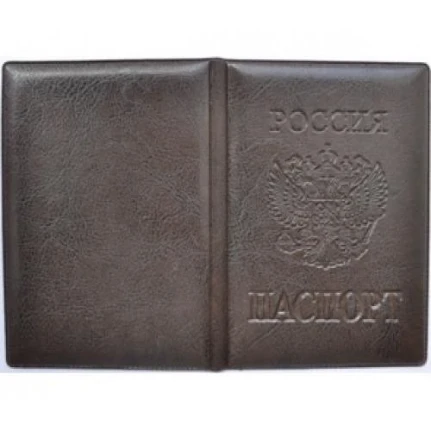 Фото для Обложка для паспорта Миленд СТАНДАРТ коричневая
