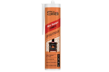 Фото для Герметик для печей Sila PRO Max Sealant +1500, 280 мл