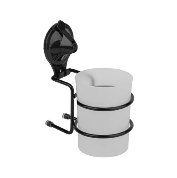 Фото для Стакан 1-ый на присоске Bl-1002 SAKURA черный