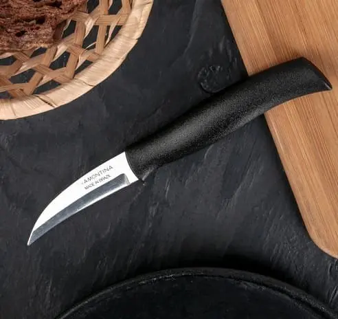 Нож кухонный TRAMONTINA Athus для овощей, лезвие 7,5 см, сталь AISI 420, 2722401