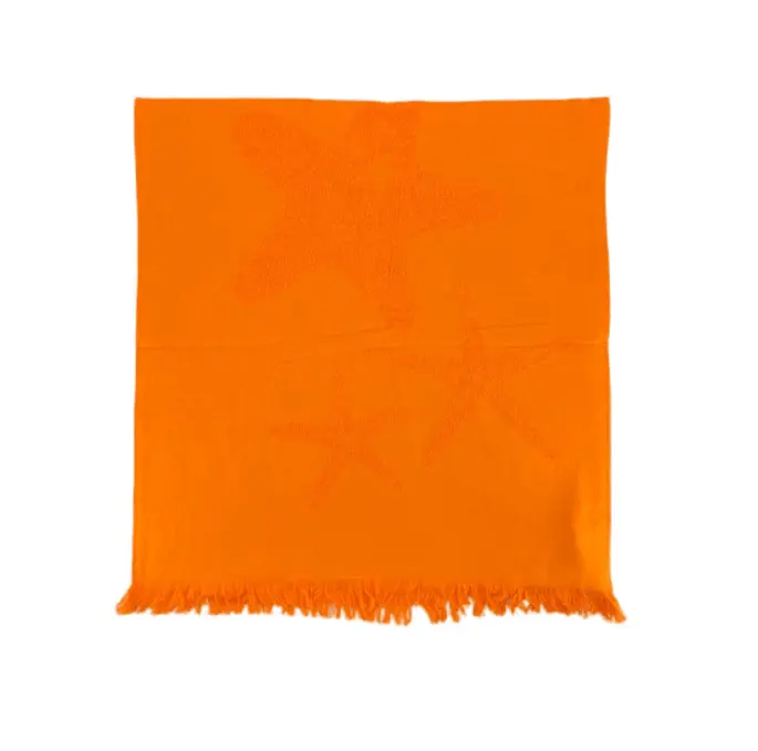 Полотенце махровое 70х150 Fine Line Звезды, оранжевый