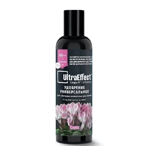 Универсальное удобрение для цветущих комнатных растений UltraEffect Classic 250мл