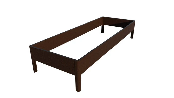 Фото для Грядка огородная "Стандарт" 2000х850х185, коричневая