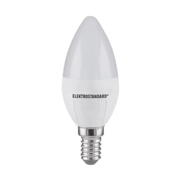 Лампа светодиодная "Свеча" C37 8W 6500K E14 BLE1404, Elektrostandard