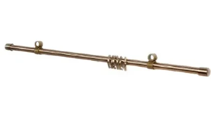 Декоративная труба для доп. ряда к карнизам D 16 Старинное золото 200 см