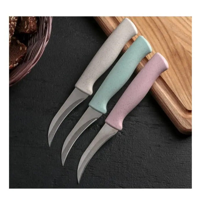 Нож для чистки овощей «Ринго», лезвие 7,5 см, цвет МИКС, 4294096