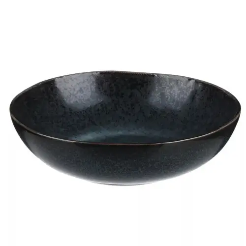 Тарелка суповая, 20х5,5см, Блэк Джинс керамика 824-481