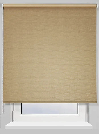 Фото для Штора рулонная Shantung бежевый 160х175 7793000