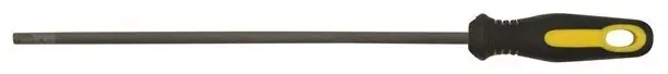 Круглый напильник для заточки цепей бензопил с прорезиненной ручкой, 200х4 мм FIT IT 42811