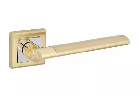 Дверная ручка Palladium (Палладиум) Oscar SG/GP (комплект ручек 2 шт.)