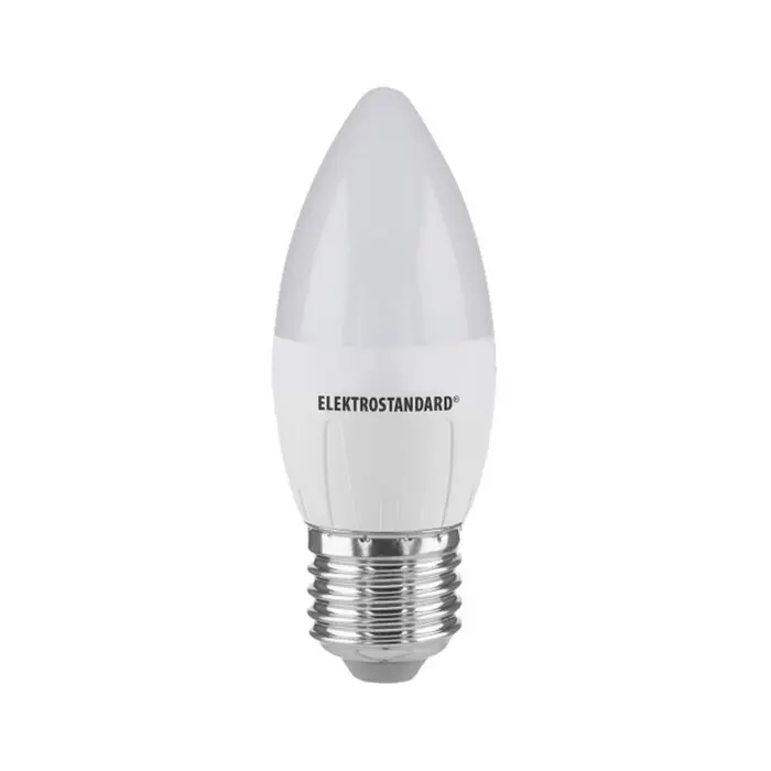Лампа светодиодная "Свеча" C37 8W 4200K E27, BLE2716, Elektrostandard