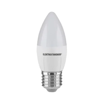 Лампа светодиодная "Свеча" C37 8W 4200K E27, BLE2716, Elektrostandard