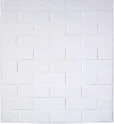 Панель ПВХ "Белый кирпич" самоклеящаяся 78х70 см, 4641162