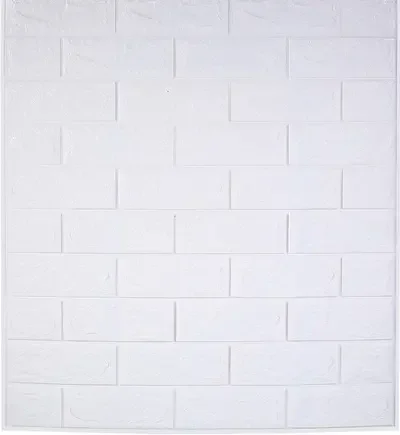 Фото для Панель ПВХ "Белый кирпич" самоклеящаяся 78х70 см, 4641162
