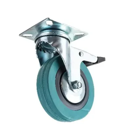 Фото для Колесо аппаратное поворотное с тормозом SCgb 42 (100 мм; 80 кг)