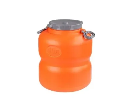Фото для Канистра-бочка для воды, пищевая "Байкал" 40л (оранжево-серый) м7599