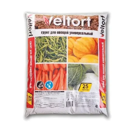 Грунт для овощей универсальный, 25 л Veltorf