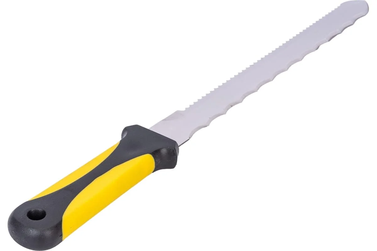 Нож для резки теплоизоляционных плит FIT двустороннее лезвие 240х27 мм, 10636