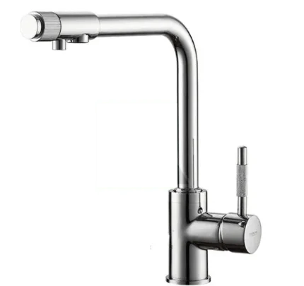 Смеситель для кухни L4155-3 Хром с выходом для питьевой воды