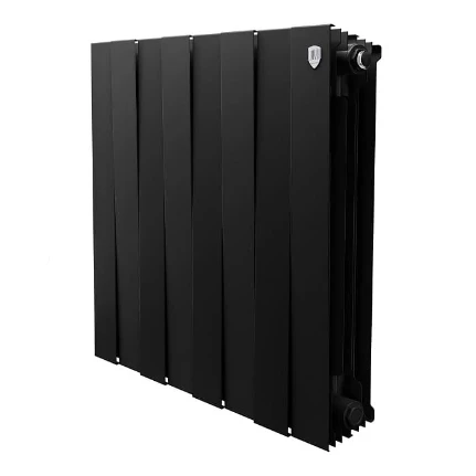 Фото для Радиатор биметаллический Royal Thermo PianoForte 500 Noir Sable - 8 секций