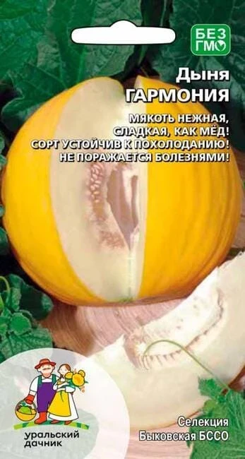 Фото для Дыня Гармония 10 шт, Уральский Дачник