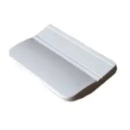 Фото для Ручка балконная пластиковая (ручка+заглушка) (белый/коричневый) пласт м566