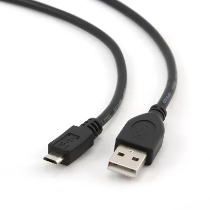Фото для Дата-кабель USB-microUSB Cablexpert CC-USB2-AMUCMM-1M Длина 1м, Цвет серебристый, Магнитный кабель, Интерфейс USB 2.0