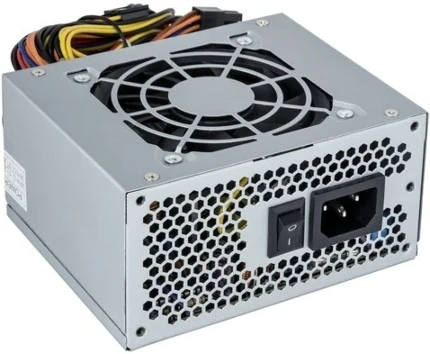 Фото для Блок питания 350Вт Exegate M350, SFX, black, 8cm fan, 24p+4p, 2*SATA, 1*IDE, FDD