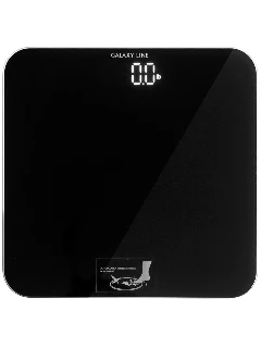 Фото для Весы напольные Galaxy GL 4814 черные, электронные; максимальный вес \x3A 180 кг; автовключение; автоотключение; источник питания