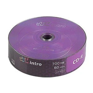 Фото для Диск CD-R 700Mb 52x Intro Shrink 25