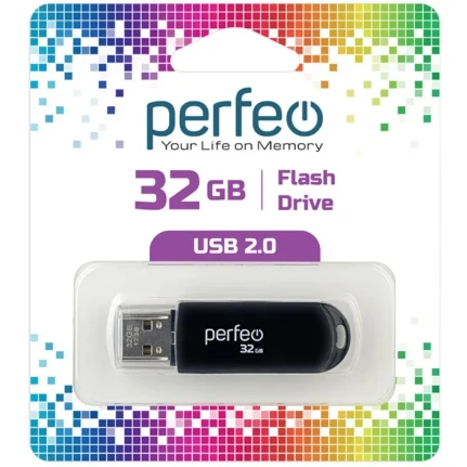 Фото для Флеш диск 32GB USB 2.0 Perfeo USB 32GB C03 Black