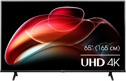 Фото для Телевизор LED 65" Hisense 65A6K Smart черный/4K Ultra HD/DVB-T/60Hz/DVB-T2/DVB-C/DVB-S/DVB-S2/USB/Wi
