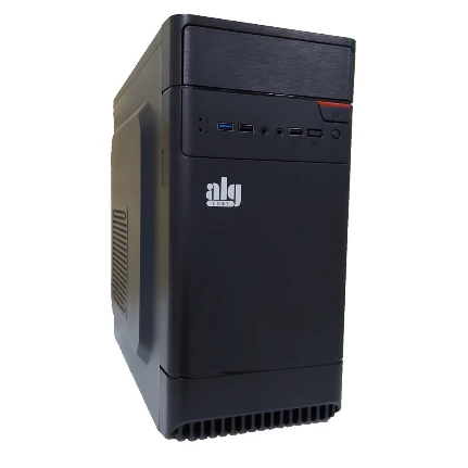 Фото для Корпус 450Вт ALG TB-X015M 1*5.25, 3*3.5, 2SSD, 2USB 2.0, 1USB3.0 Audio, размеры 365*170*345, сталь 0,5
