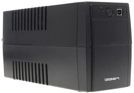 Фото для Источник БП Ippon Back Basic 1050 (600Вт 1050ВА черный, line-interactive, диапазон напряжения 162-275 В, время переключения\x3A 