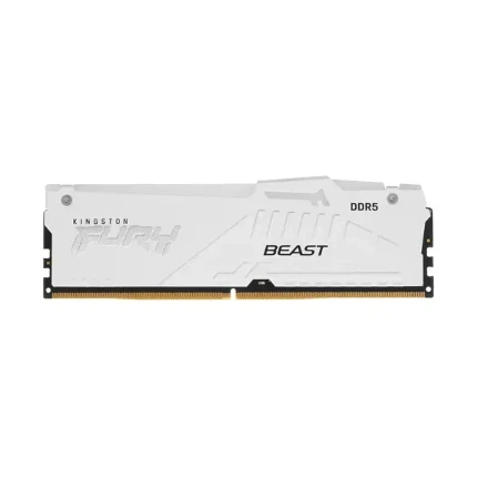 Фото для Память DIMM DDR5 32GB 5600MHz Kingston KF556C36BWEA-32 Fury Beast White Expo RGB RTL Gaming PC5-44800 CL3