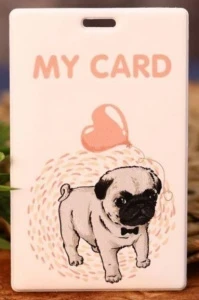 Фото для ОБЛОЖКА Д КАРТ АЛЕФ 6,5*10,4СМ "MOPS"