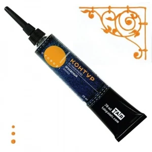 Фото для КРАСКИ БАТИК TAIR КОНТУР 20МЛ ОРАНЖЕВЫЙ