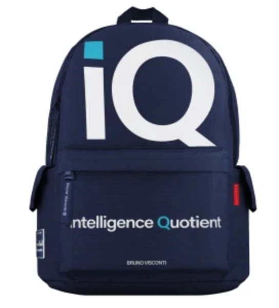  РЮКЗАК МОЛОДЕЖНЫЙ "IQ" 40*30*17СМ