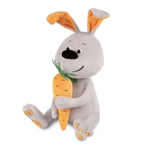 Фото для ИГРУШКА МЯГКАЯ MAXITOYS ЗАЯЦ И МОРКОВКА 24СМ