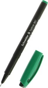 Фото для РУЧКА КАП SCHNEIDER TOPLINER 967 ЛИНЕР 0.4ММ АССОРТИ (9674, Зеленая)