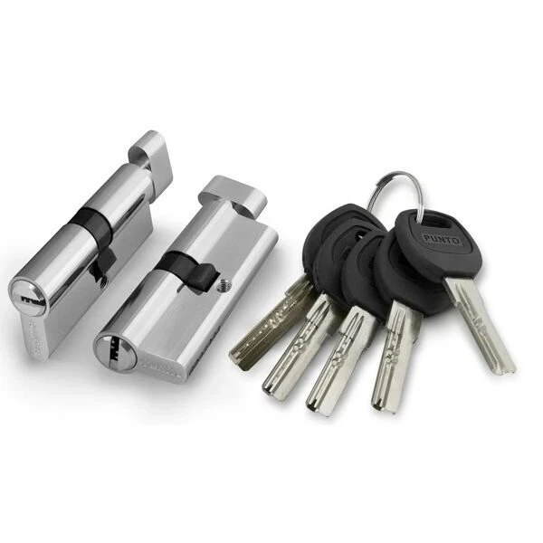 Фото для Цилиндровый механизм с вертушкой A202/110 mm (55+10+45) SN мат. никель 5 кл