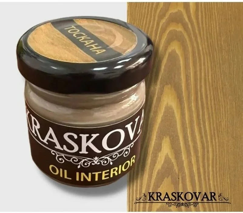 Масло для интерьера Kraskovar Deco Oil Interior Тоскана 40 мл
