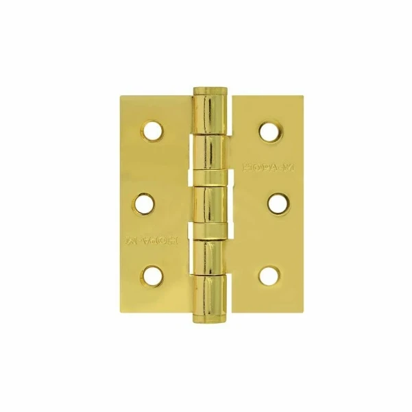 Фото для Петли универс золото 3"-2ВВ (75*63*2,5) без колп., 2шт//Нора-М