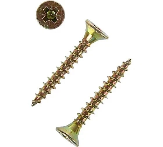 Фото для Саморез универсальный желтый 2,5*12