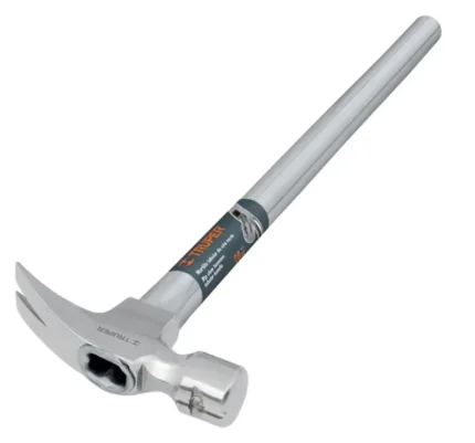 Фото для Молоток-гвоздодер, трубчатая металлическая ручка 48 см, магнитный паз для гвоздей, 0,45 кг//TRUPER