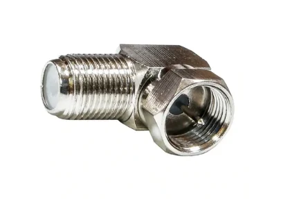 Фото для Переходник F-гнездо - F-штекер угловой