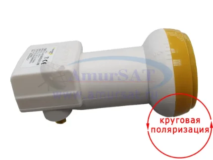 Фото для Конвертор для спутниковой антенны Golden Media GM-101 Ku-Band 10,7-12,75GHz 0,1dB круговая поляризация (НТВ+)