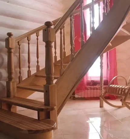 Изготовление спиральных деревянных лестниц
