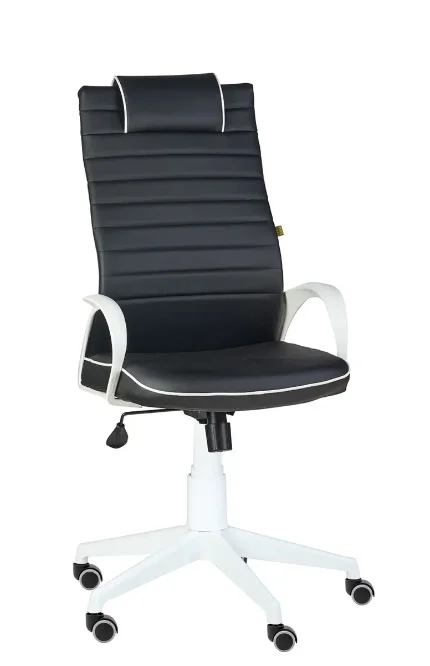 Кресло руководителя «Кресло КВЕСТ WHITE белый» – элегантное решение для дома и офиса, выполнен на белом пластике
